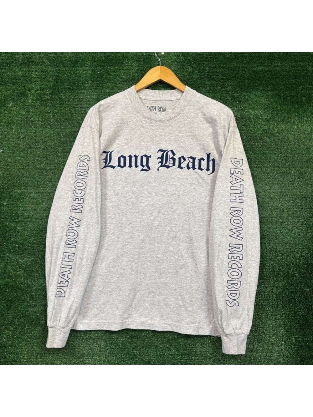 Death Row Records Long Beach LS Shirt Size Medium